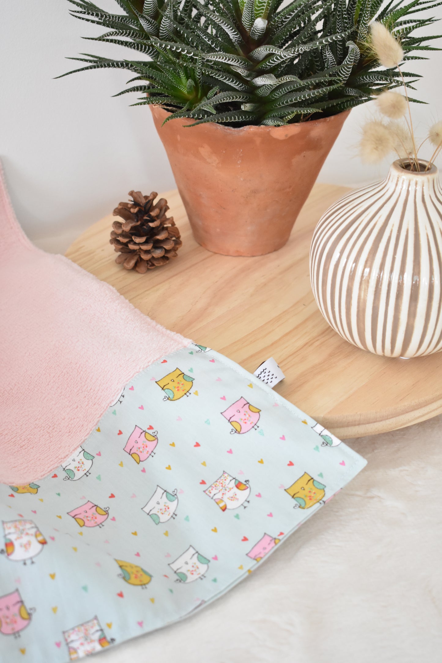 Mini Hibou serviette