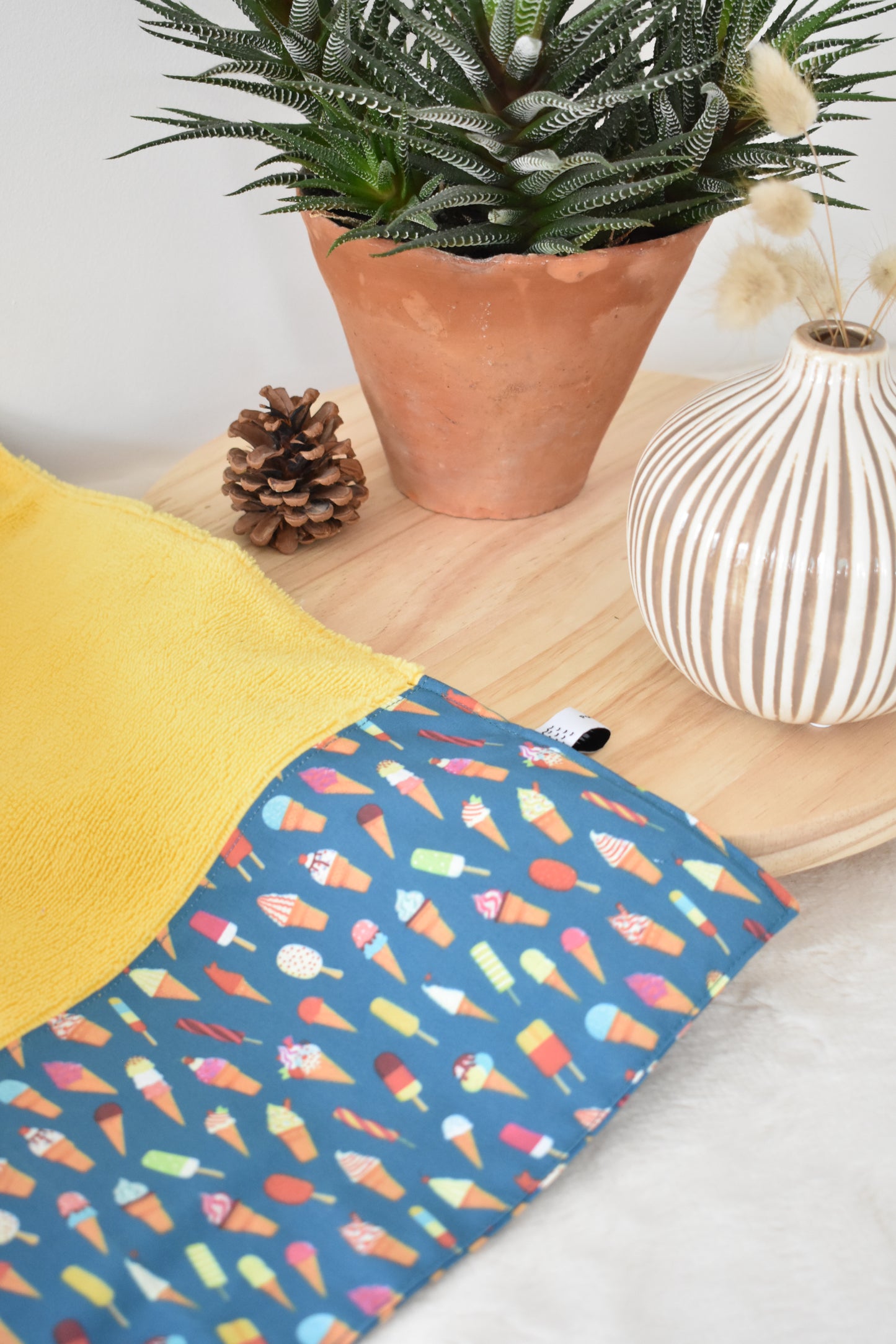 Glaces serviette