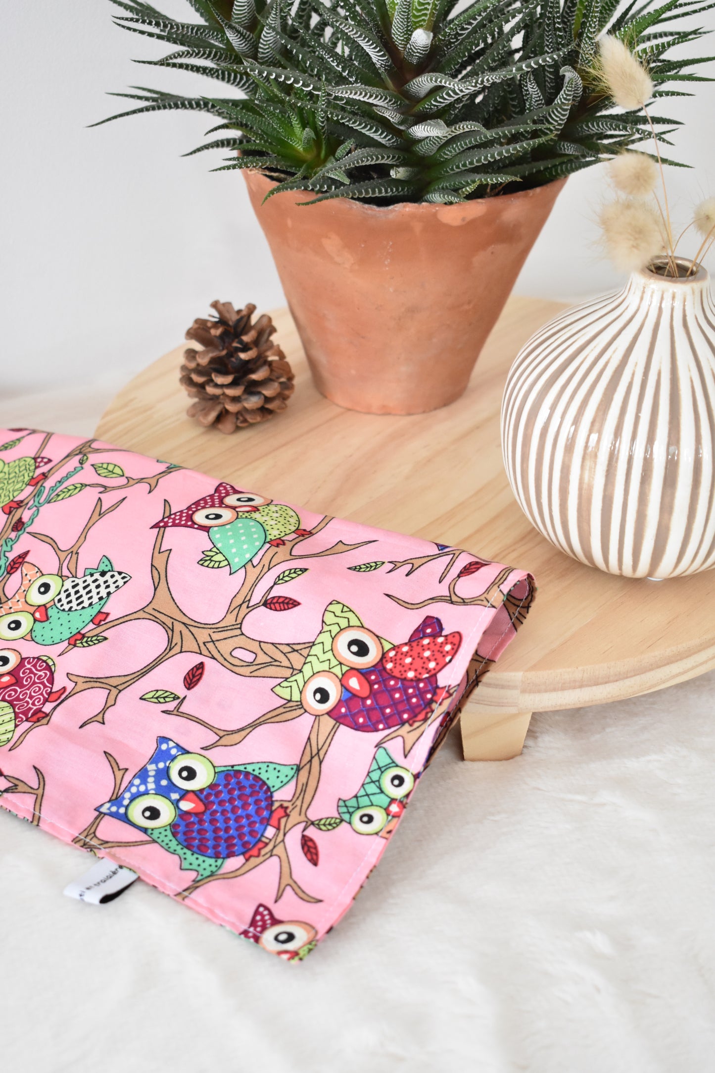 Chouettes serviette