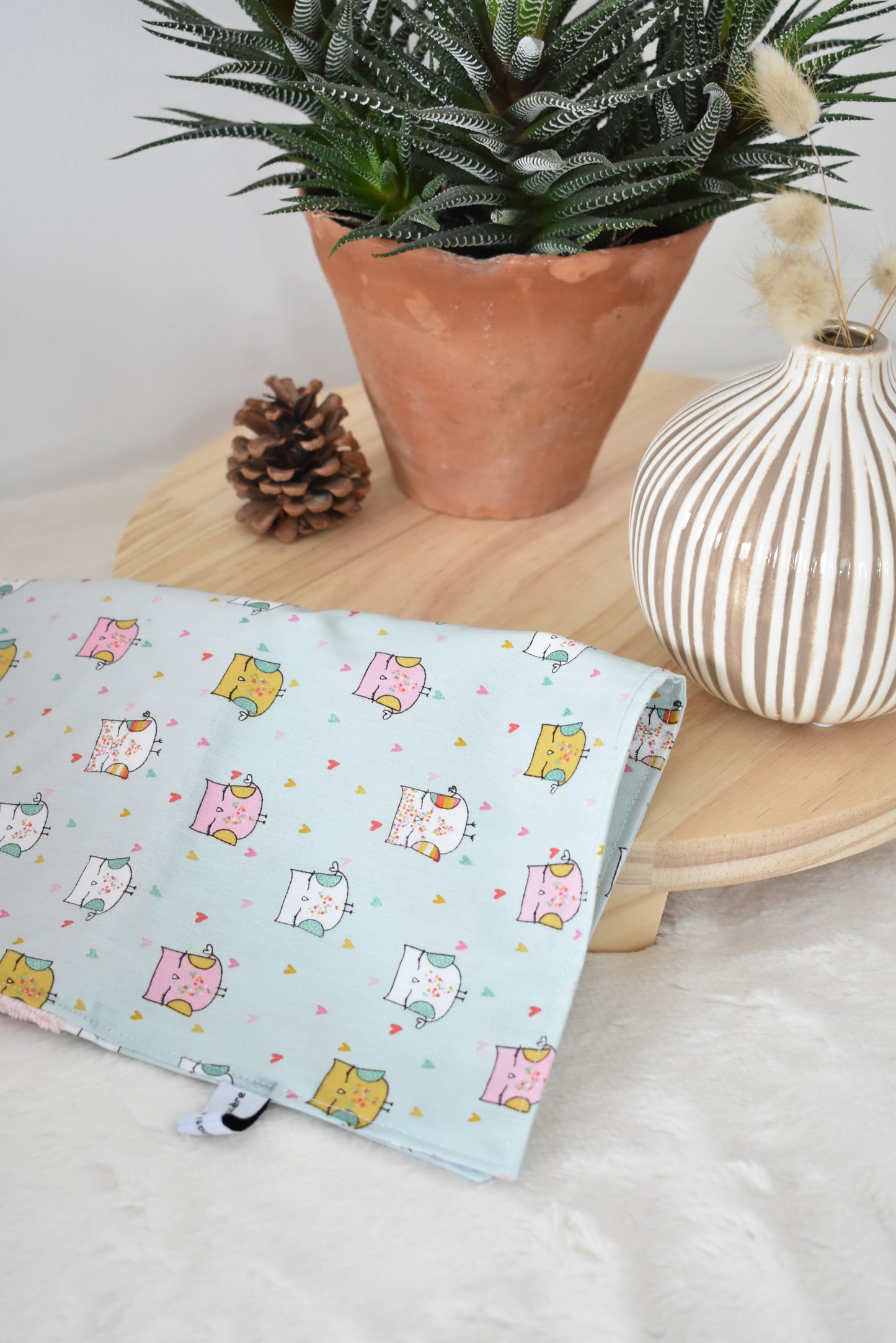 Mini Hibou serviette