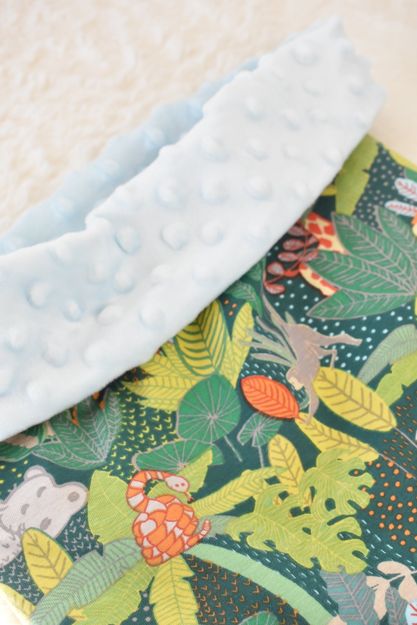 Jungle vert snood