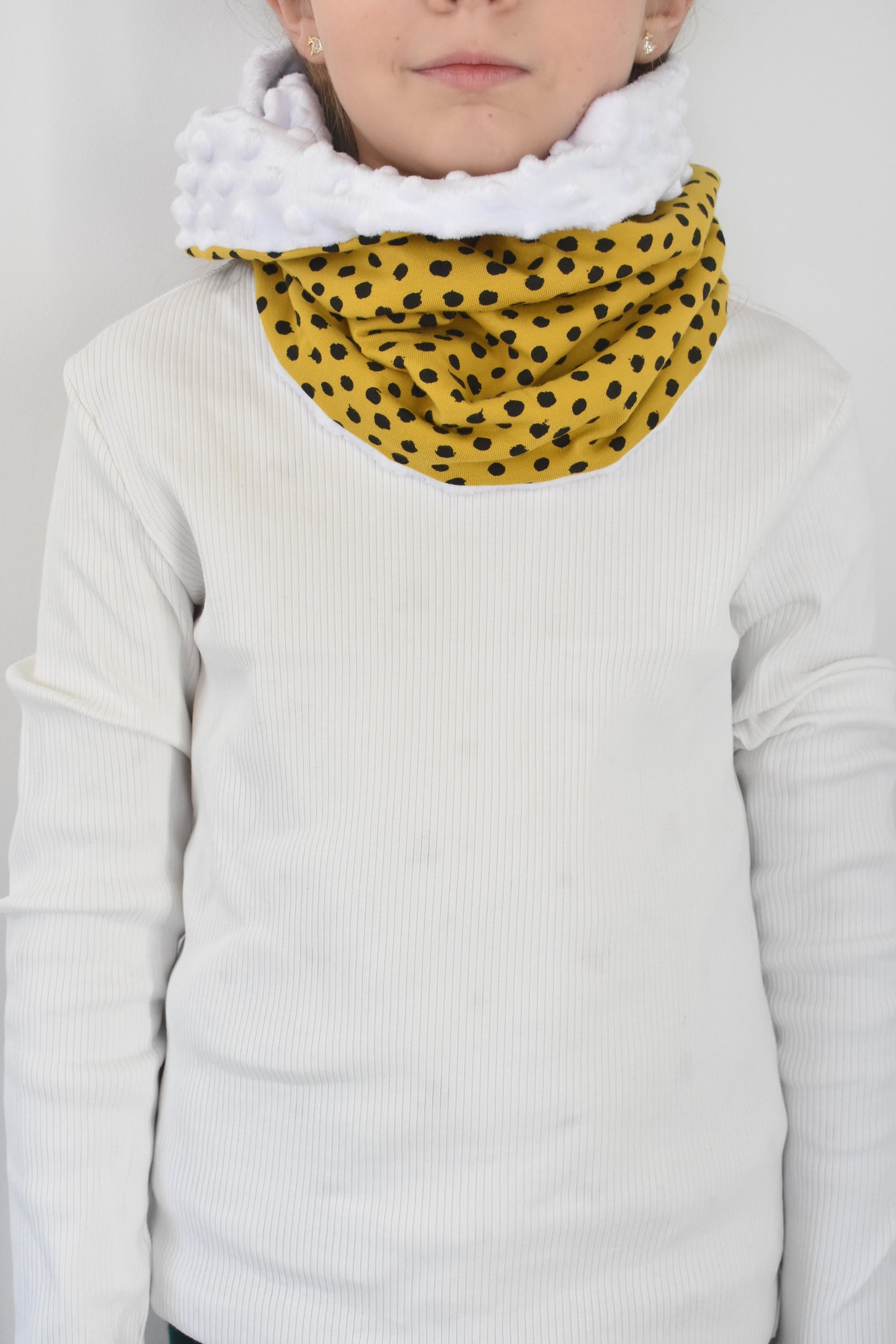 Guépard blanc snood