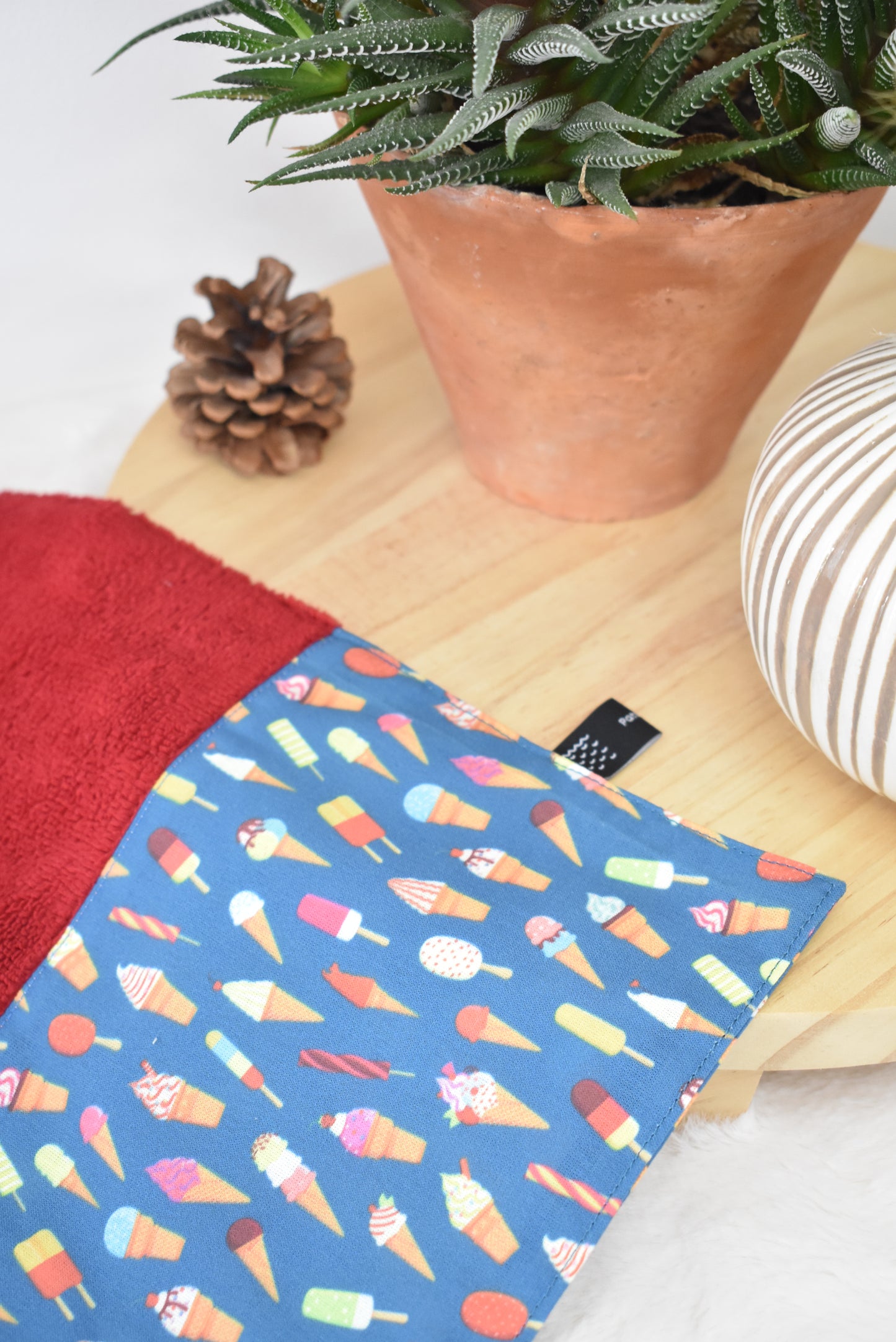 Glaces serviette