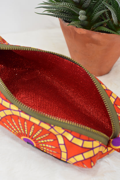 Wax orange trousse