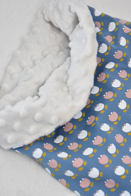 Floral pastel crème snood