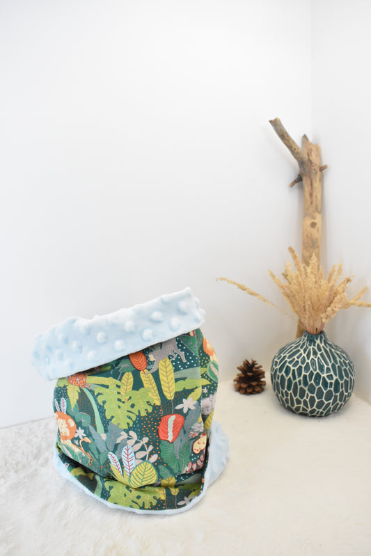 Jungle vert snood