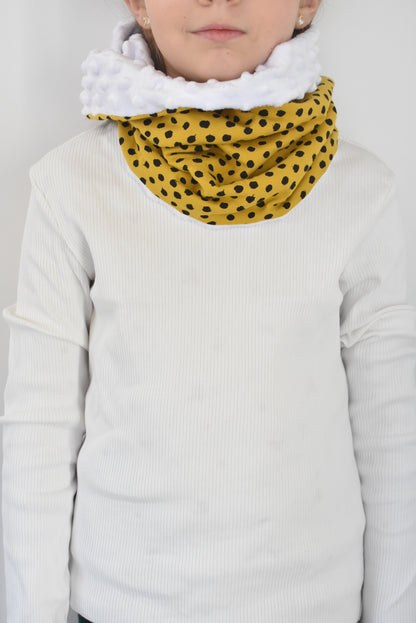 Guépard blanc snood