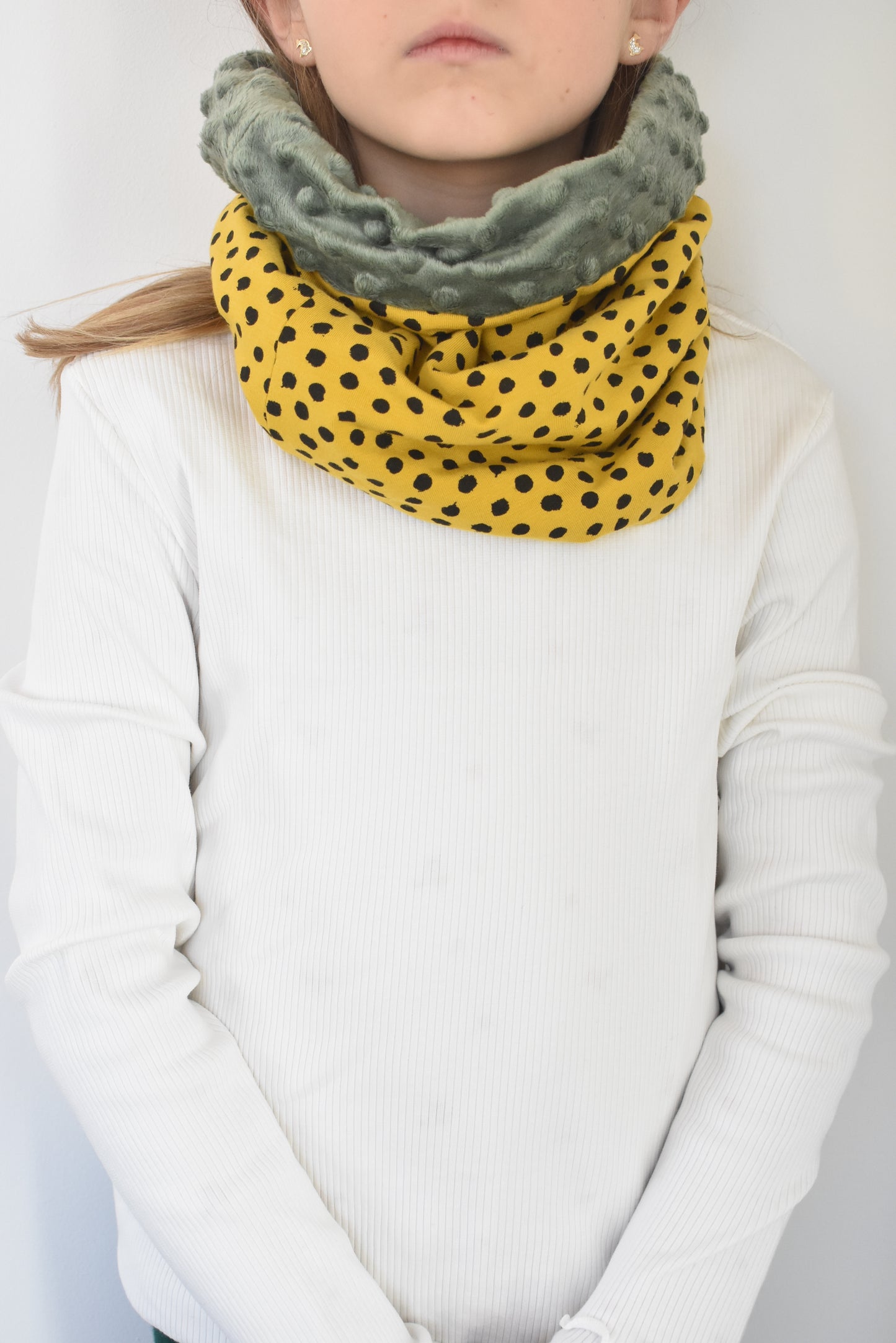 Guépard kaki snood